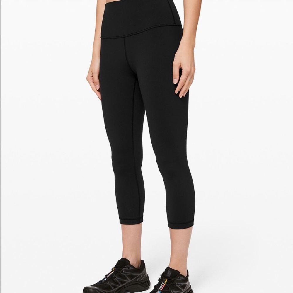 lululemon Wunder Under High Rise Crop 21” leggings